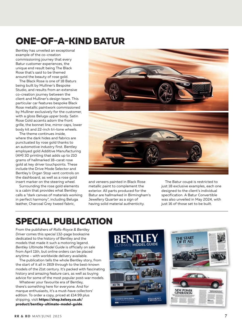 Rolls-Royce & Bentley Driver Preview Pages