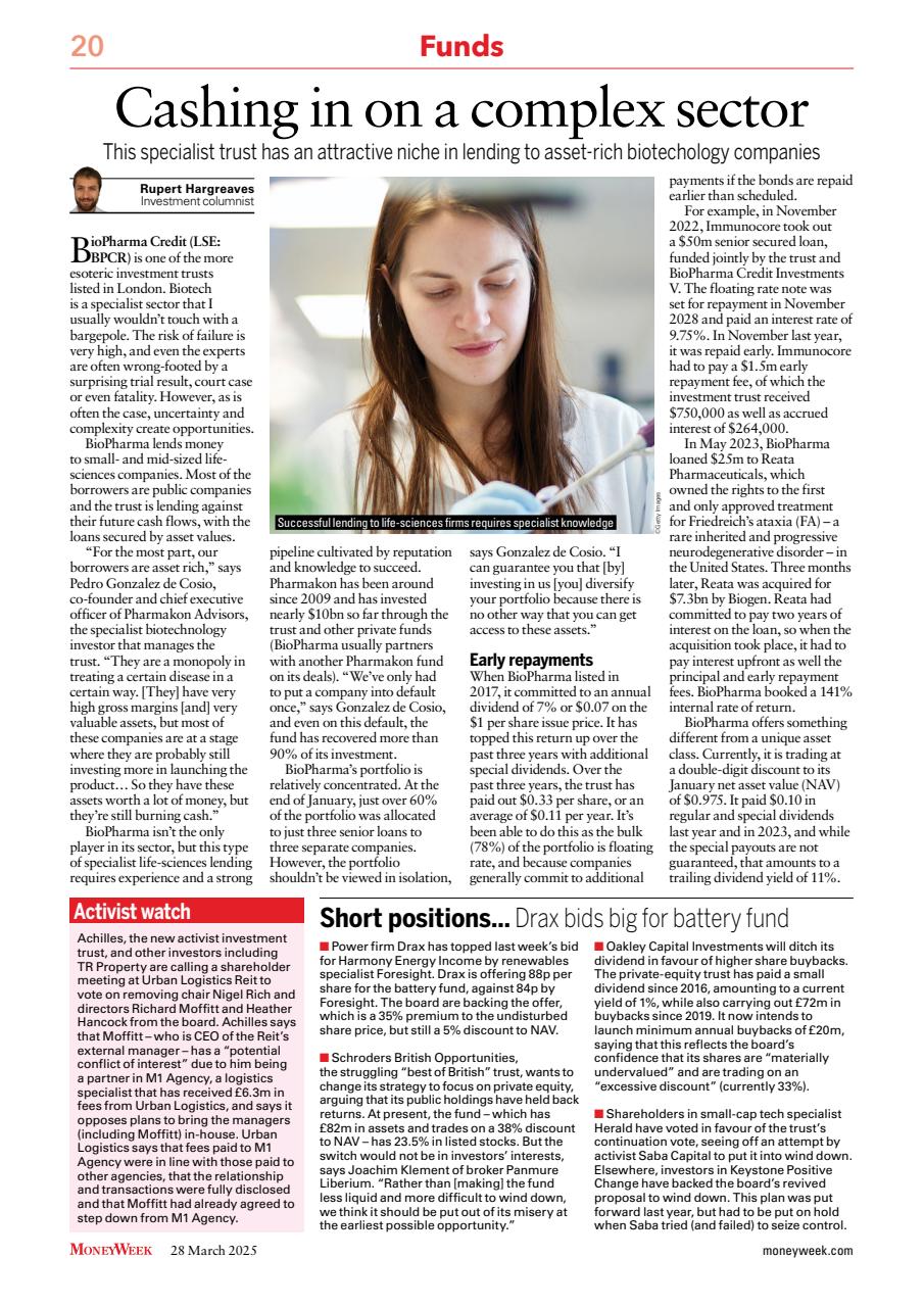 MoneyWeek Preview Pages