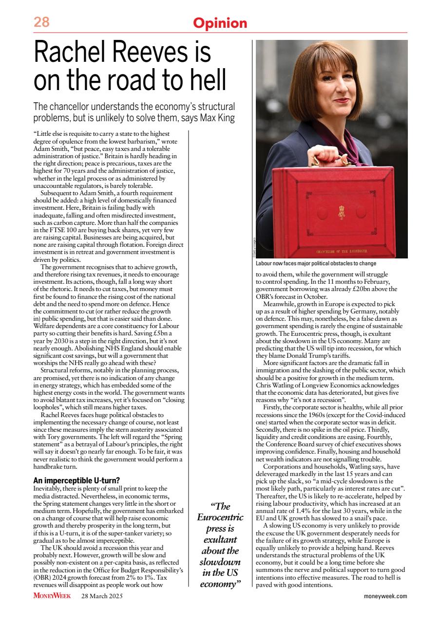 MoneyWeek Preview Pages