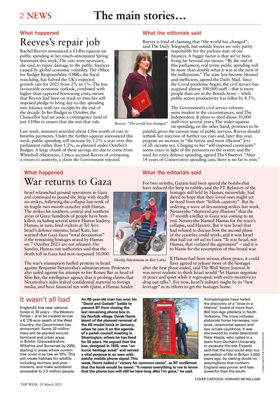 The Week Preview Pages