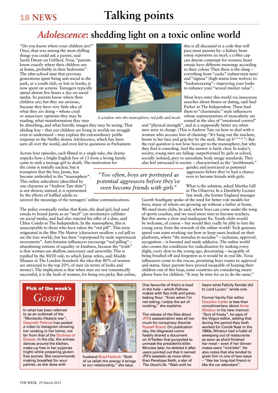 The Week Preview Pages