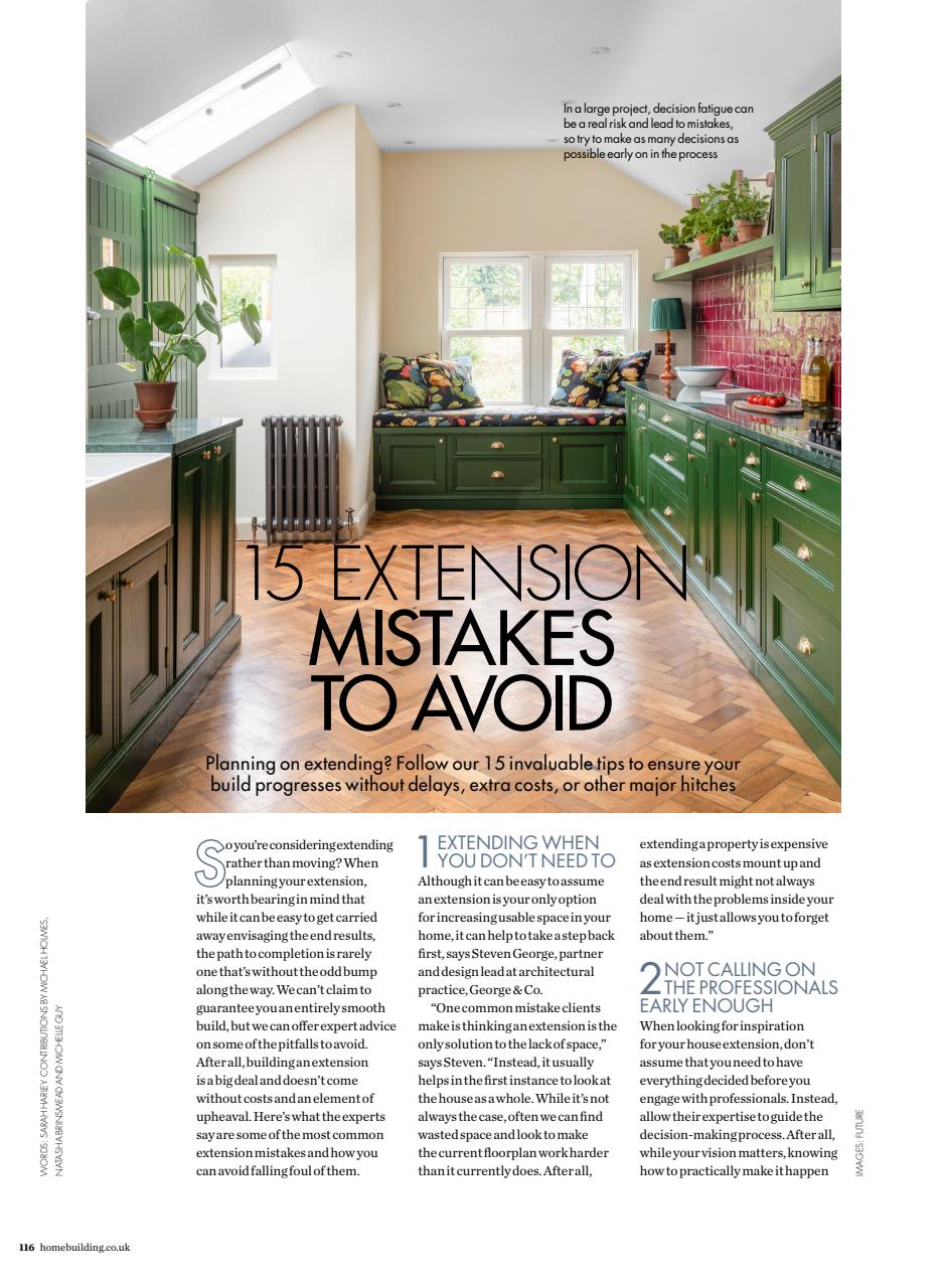 Homebuilding & Renovating Magazine Preview Pages