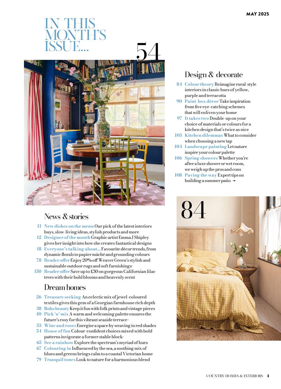 Country Homes & Interiors Preview Pages