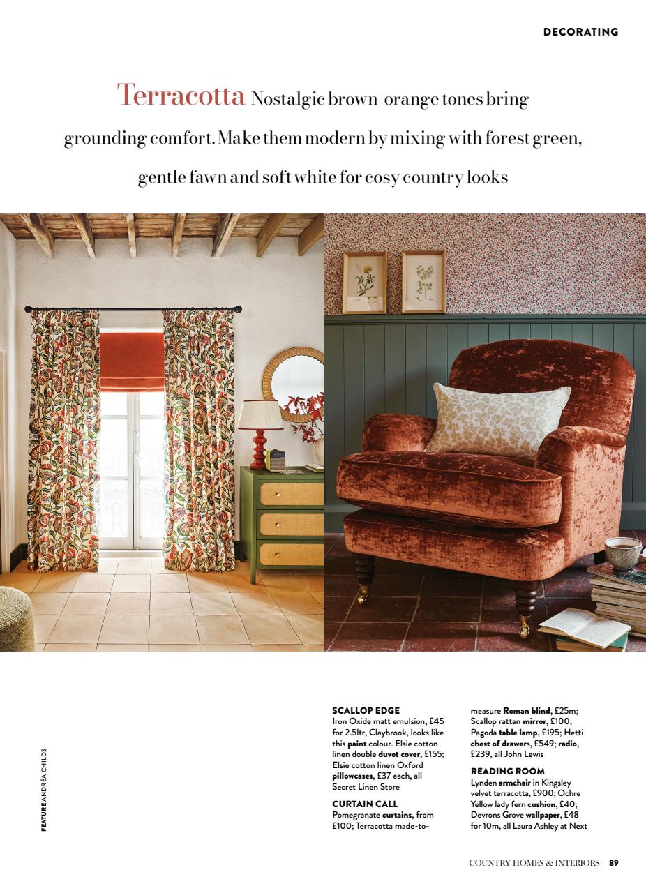 Country Homes & Interiors Preview Pages