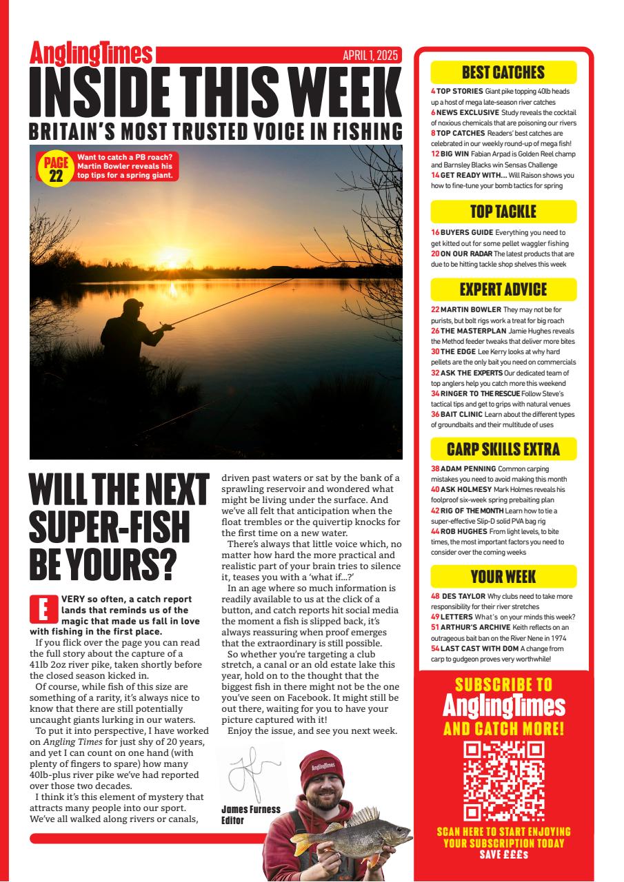 Angling Times Preview Pages
