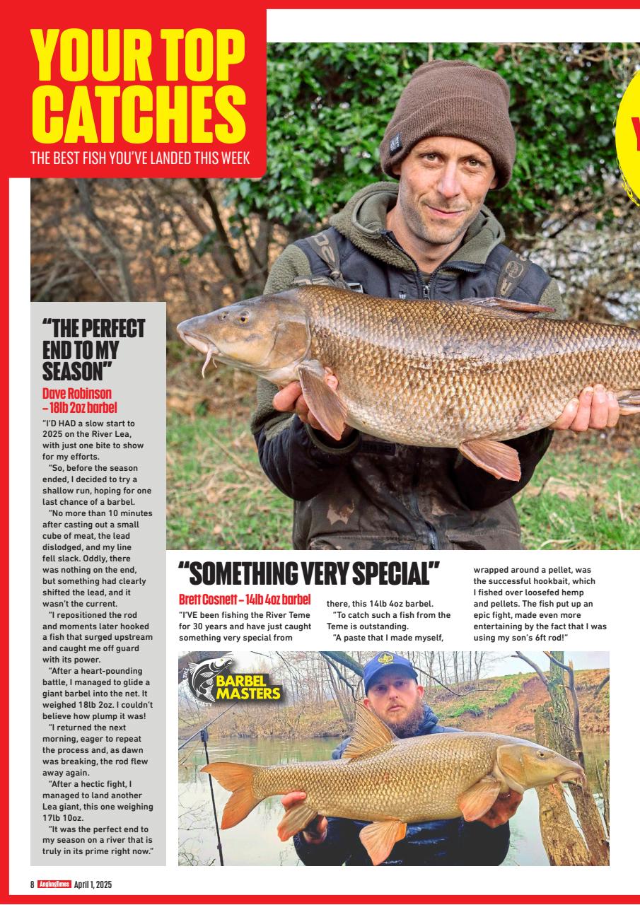 Angling Times Preview Pages