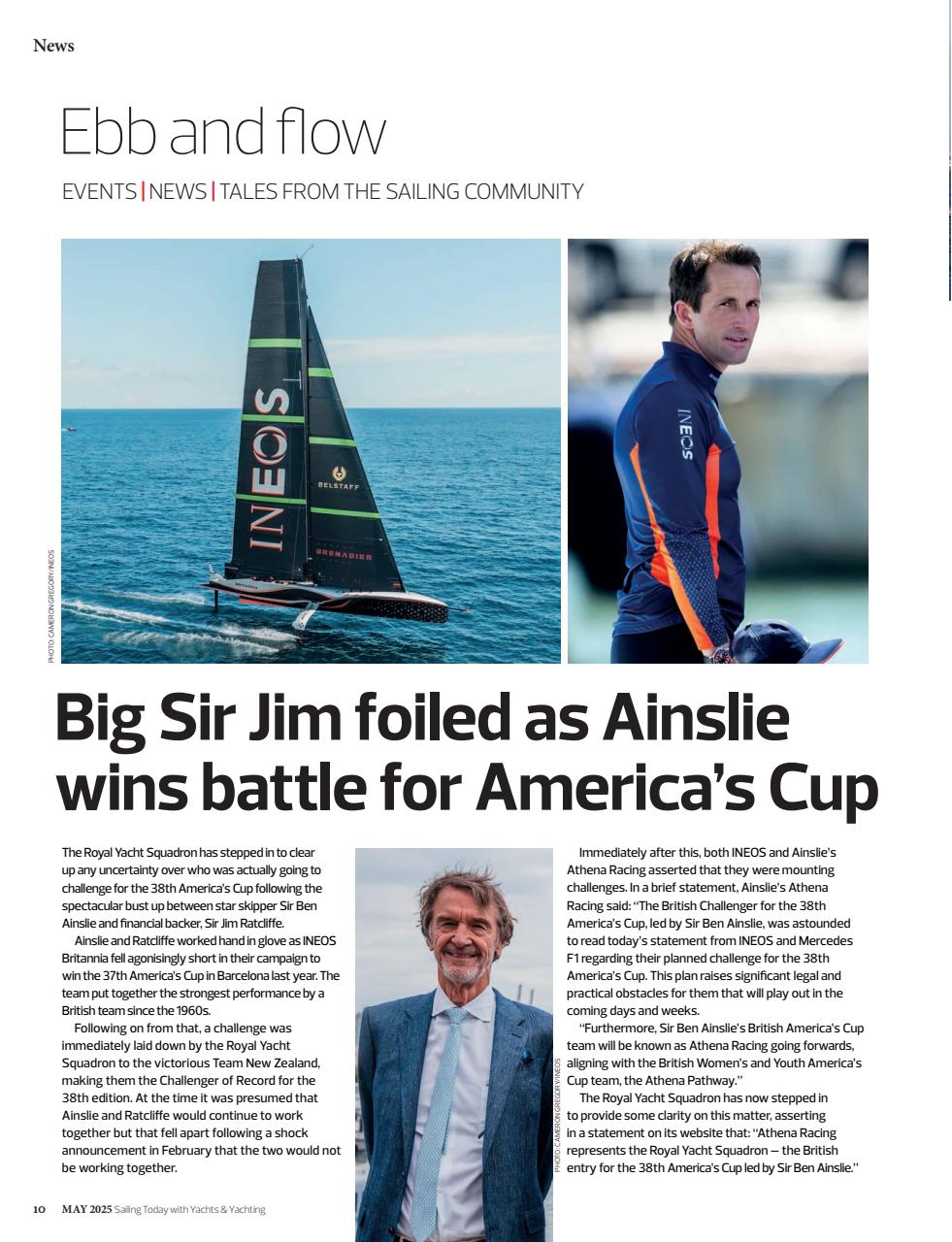 Yachts & Yachting Preview Pages