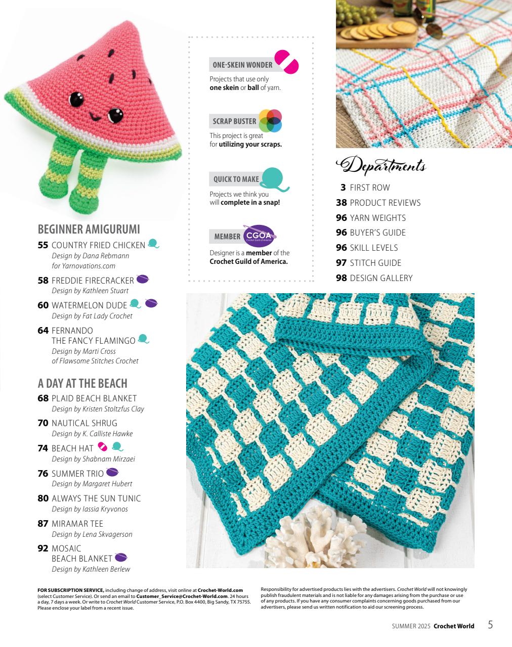 Crochet World Preview Pages