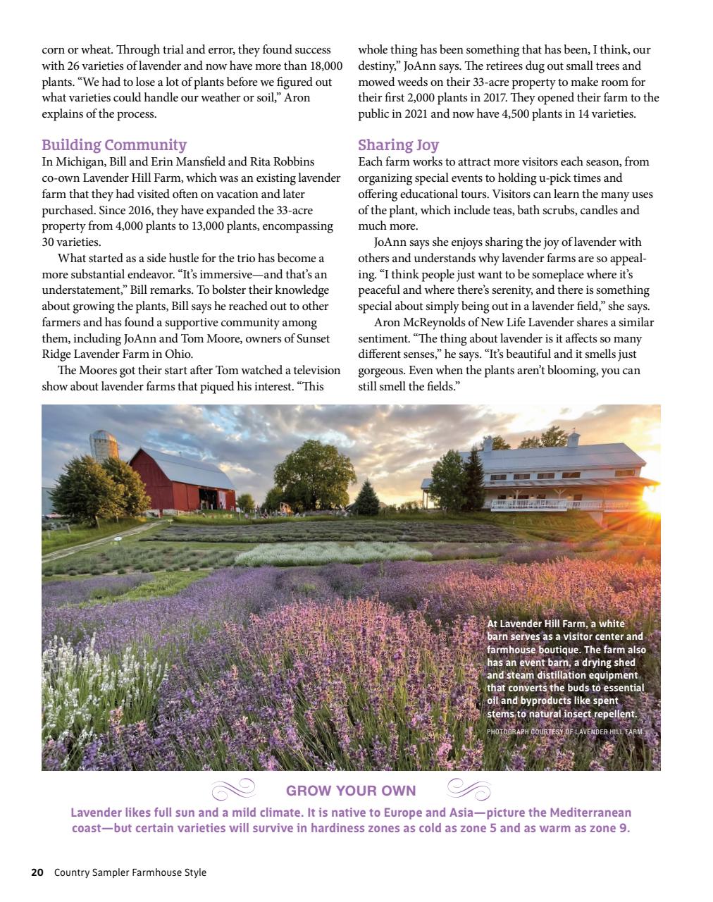 Farmhouse Style Preview Pages