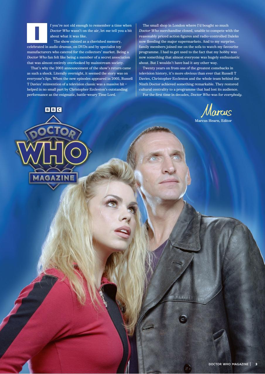 Doctor Who Magazine Preview Pages