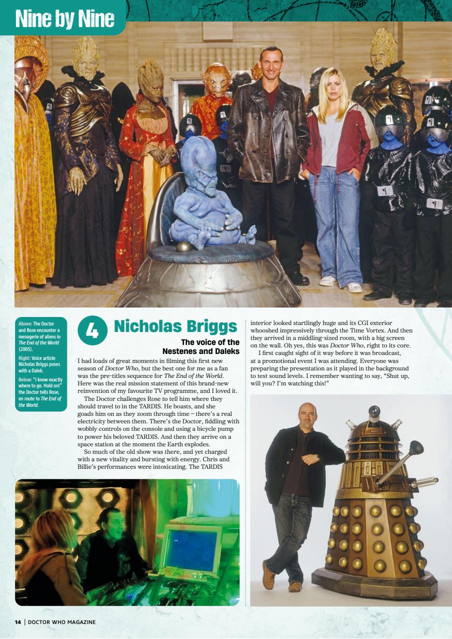 Doctor Who Magazine Preview Pages