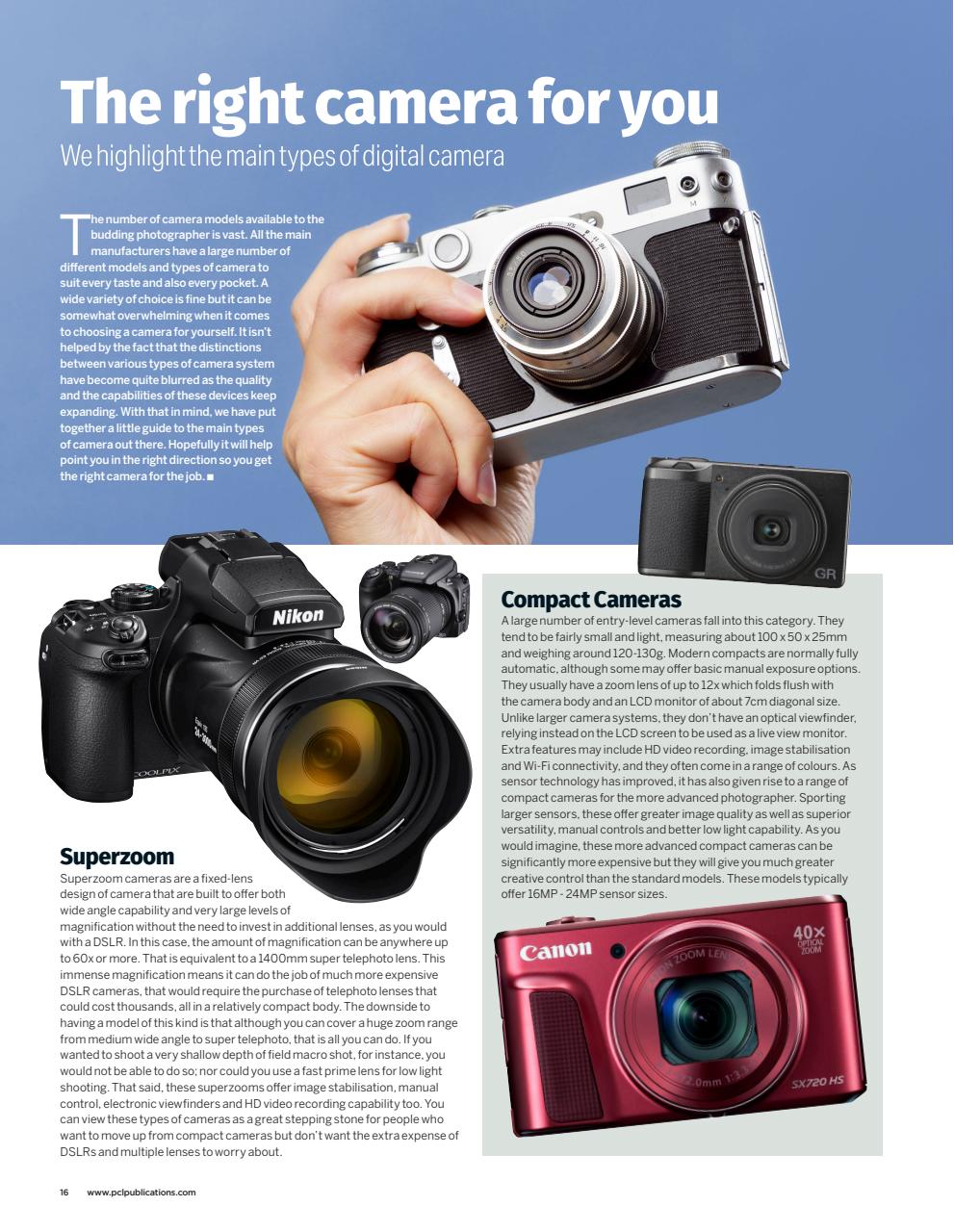 Digital Camera User Preview Pages
