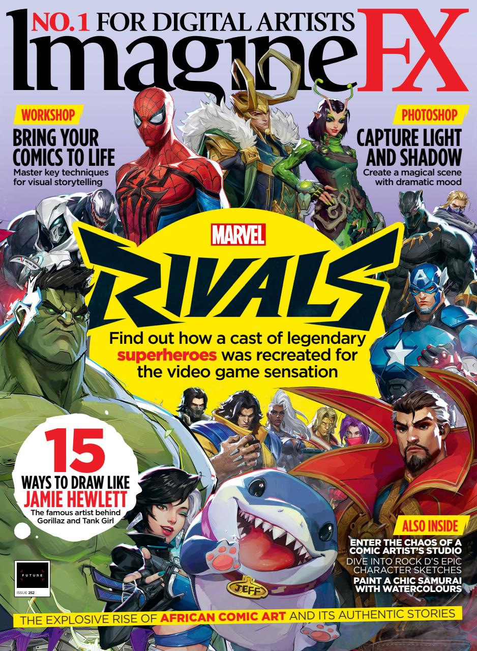 ImagineFX Preview Pages