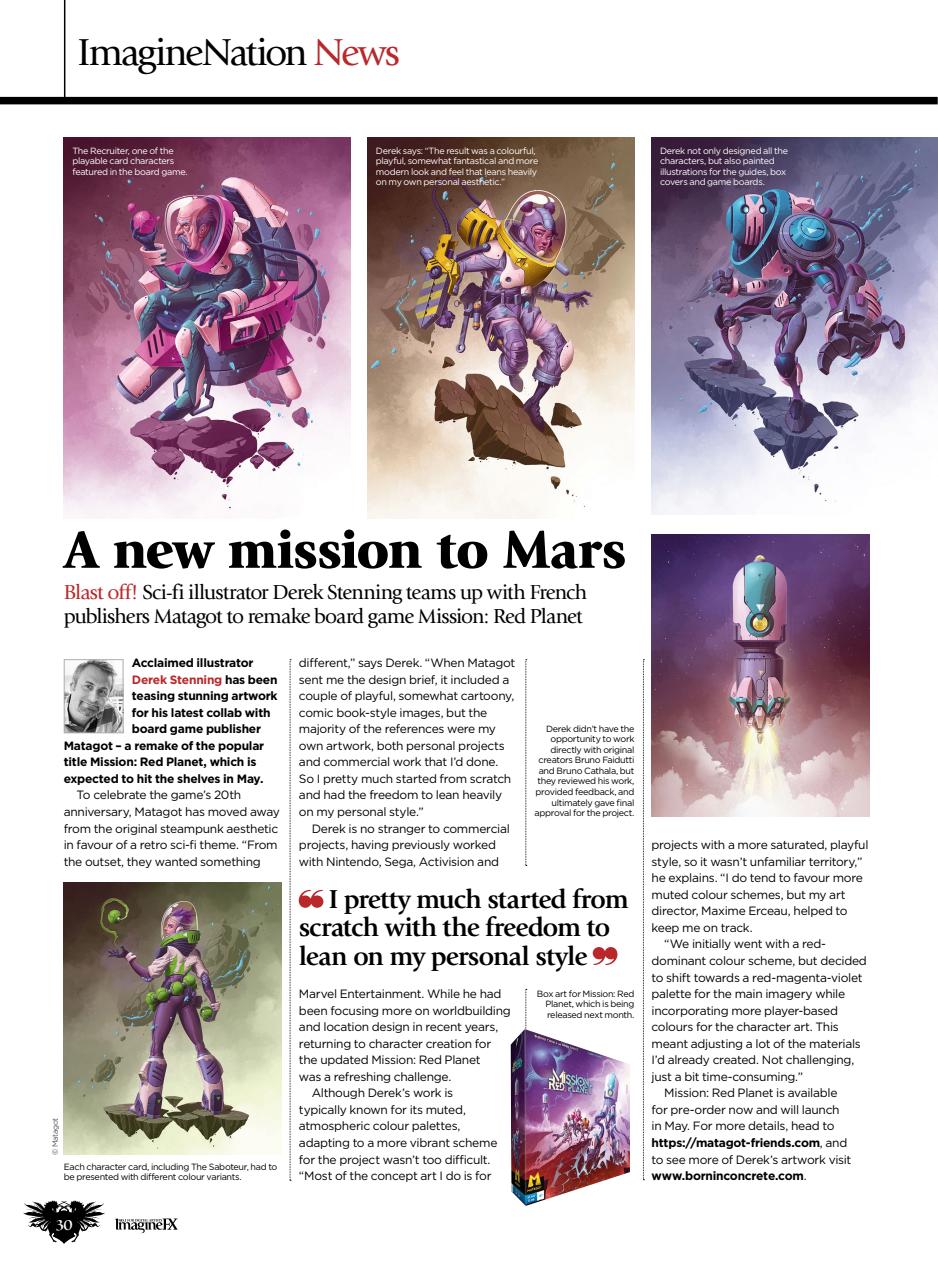 ImagineFX Preview Pages
