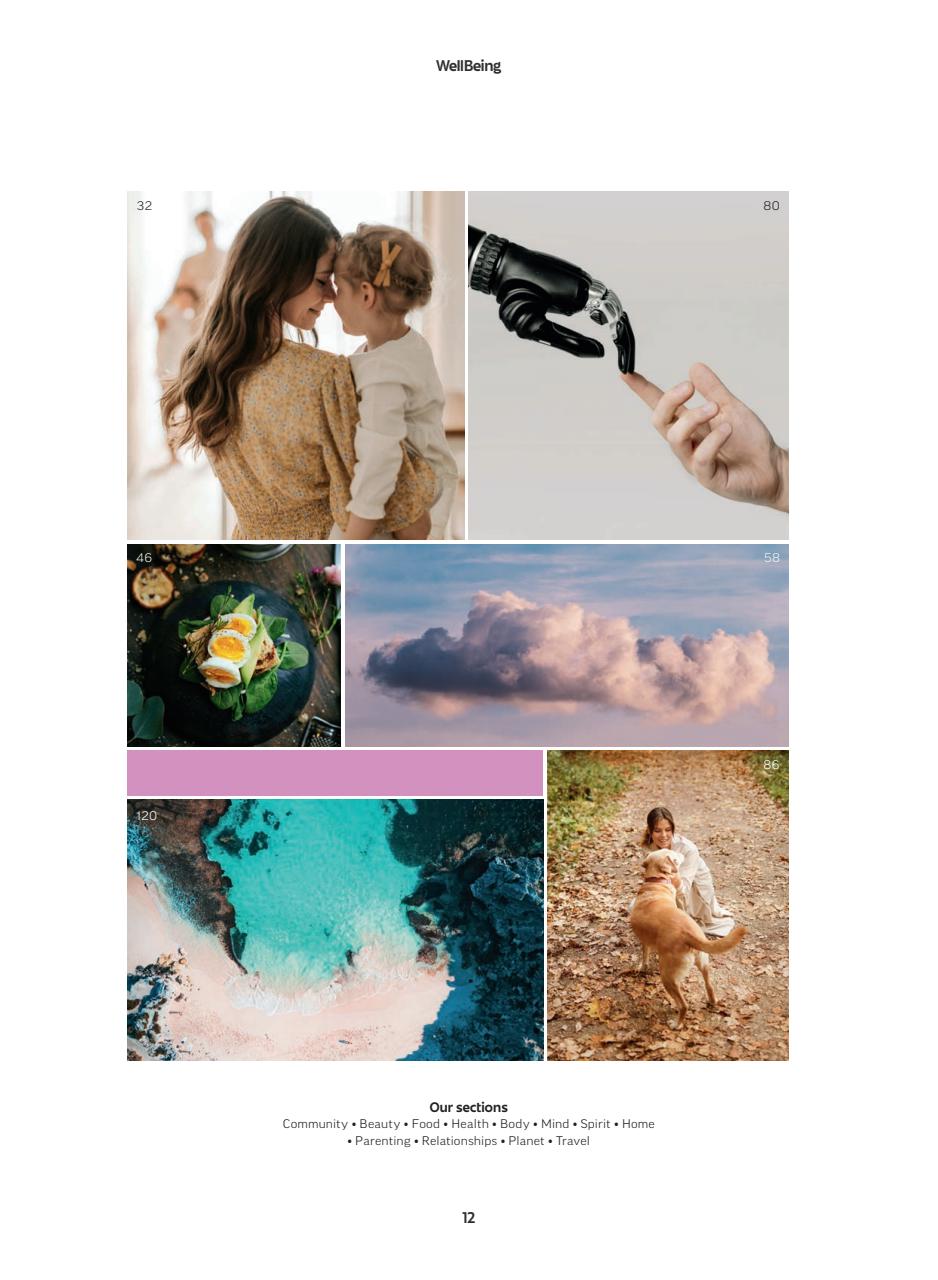 WellBeing Preview Pages