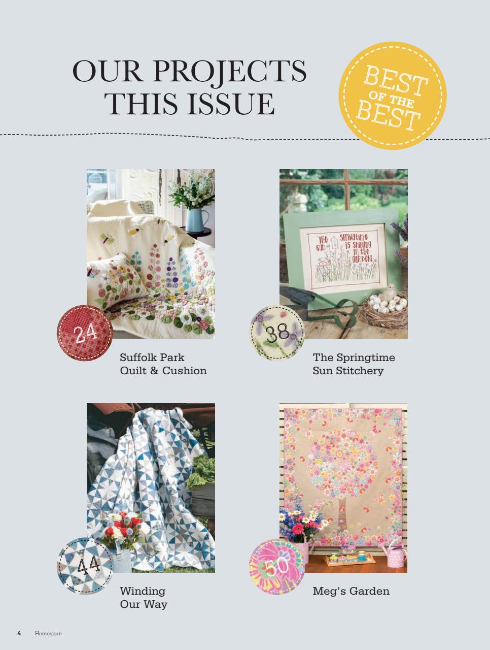 Homespun Preview Pages