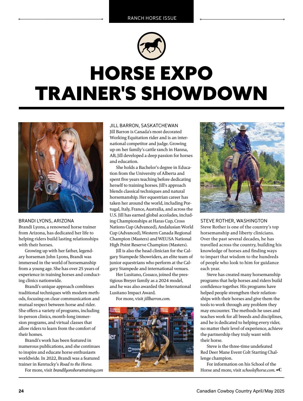 Canadian Cowboy Country Preview Pages