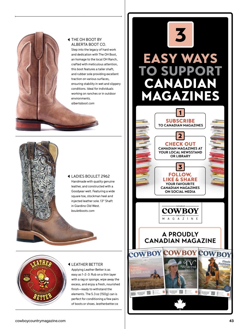Canadian Cowboy Country Preview Pages