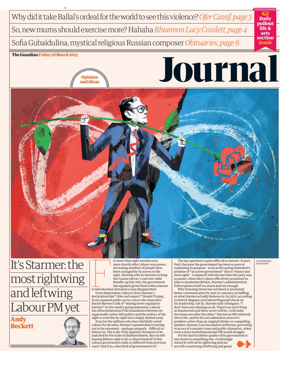 The Guardian Newspaper Preview Pages