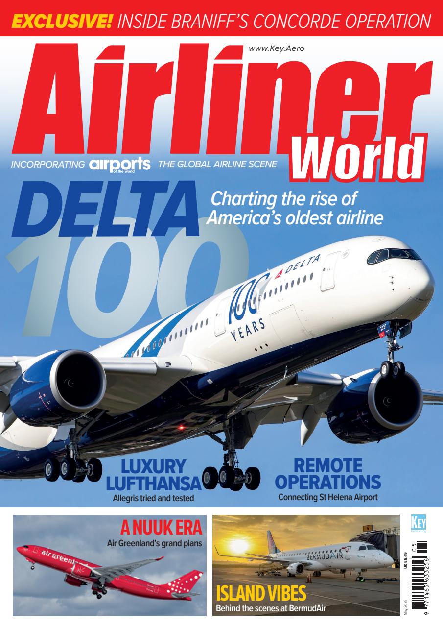 Airliner World Magazine May 2025 Back Issue