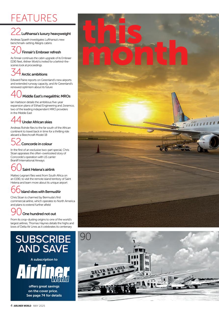 Airliner World Preview Pages