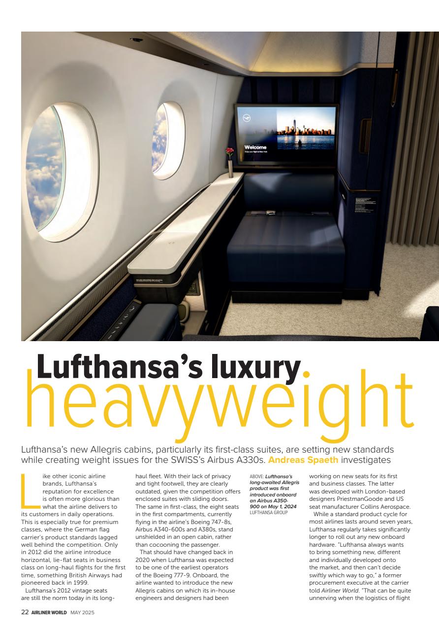 Airliner World Preview Pages