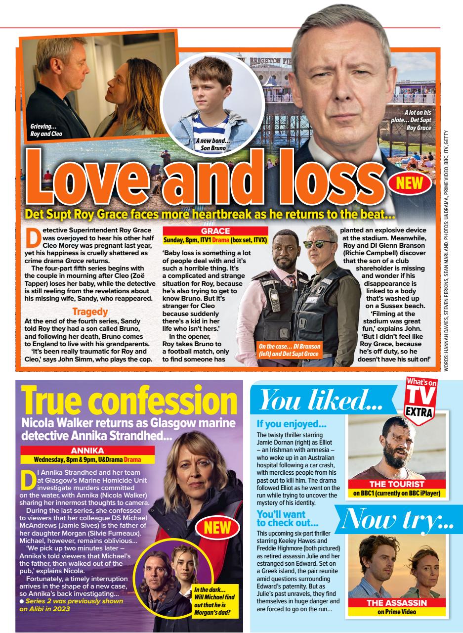 What's on TV Preview Pages
