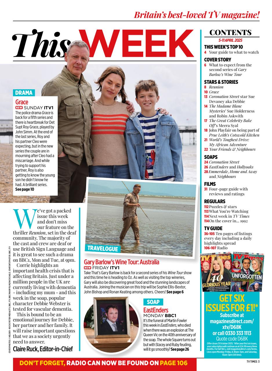 TV Times Preview Pages