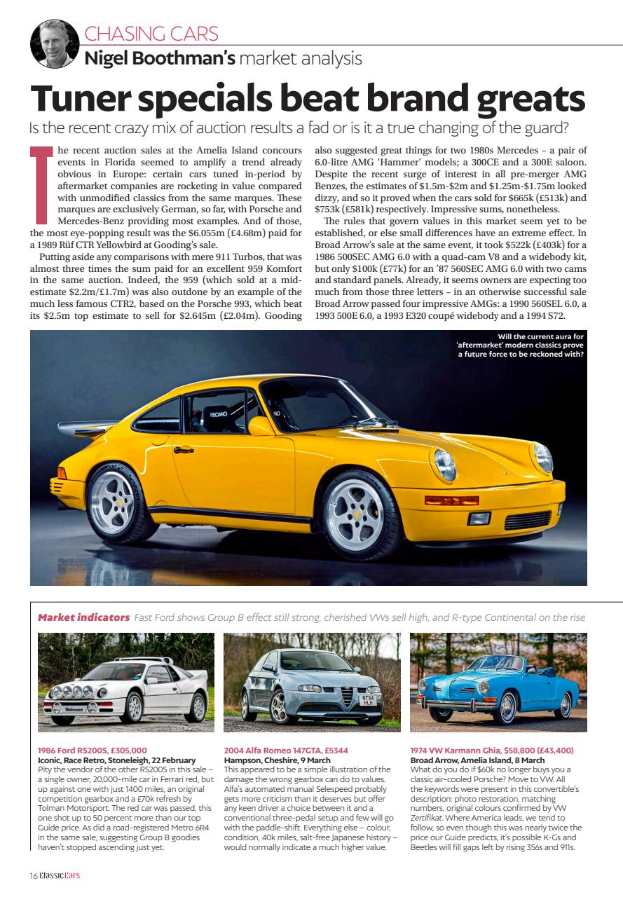 Classic Cars Preview Pages