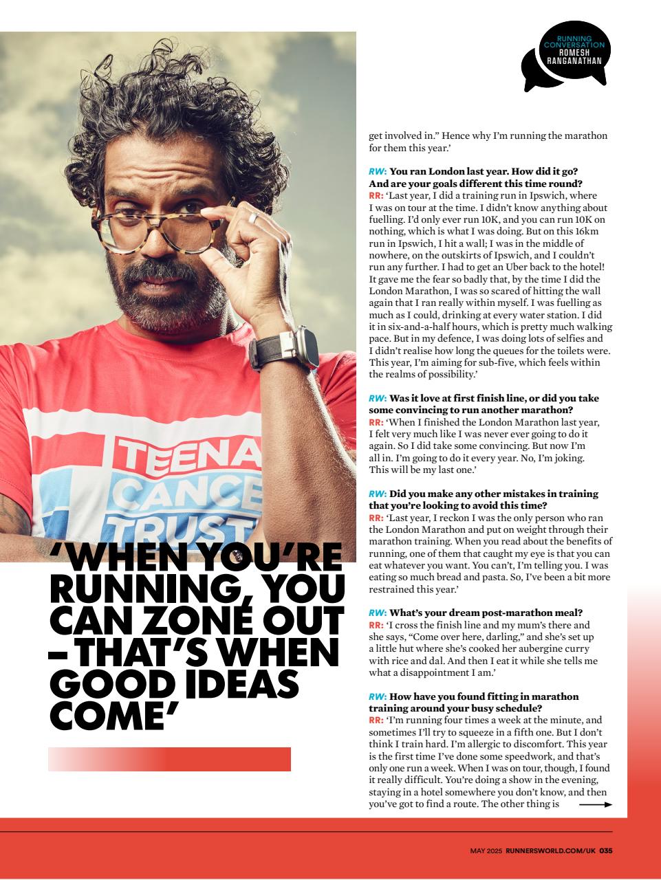 Runner's World Preview Pages