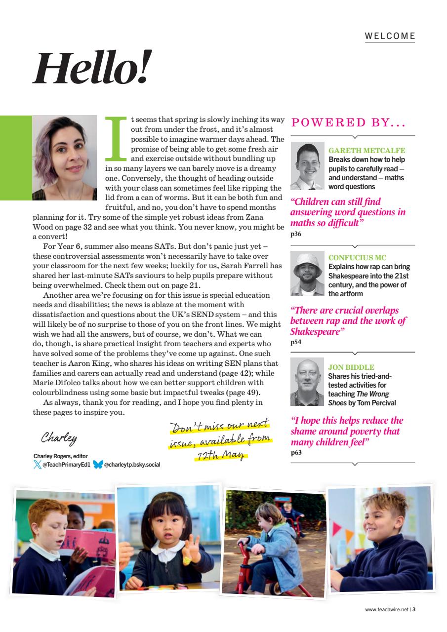 Teach Primary Preview Pages