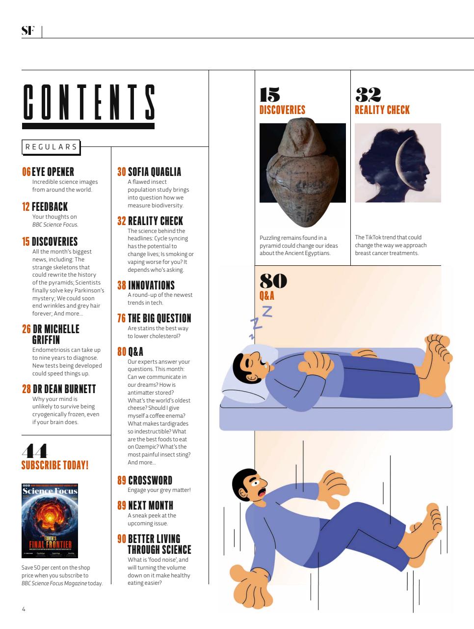 BBC Science Focus Magazine Preview Pages
