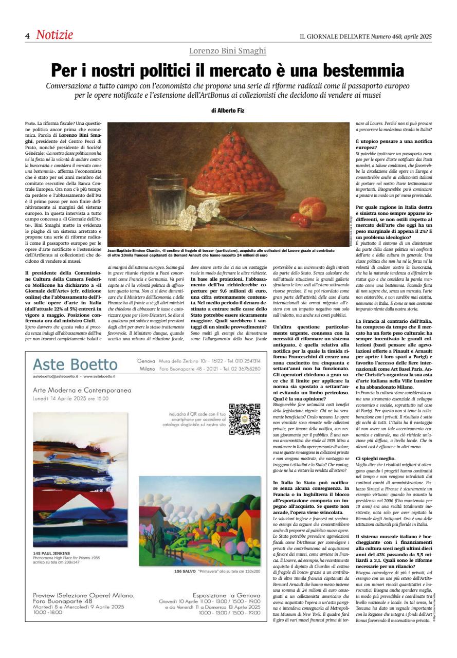 Il Giornale Dell’Arte Preview Pages