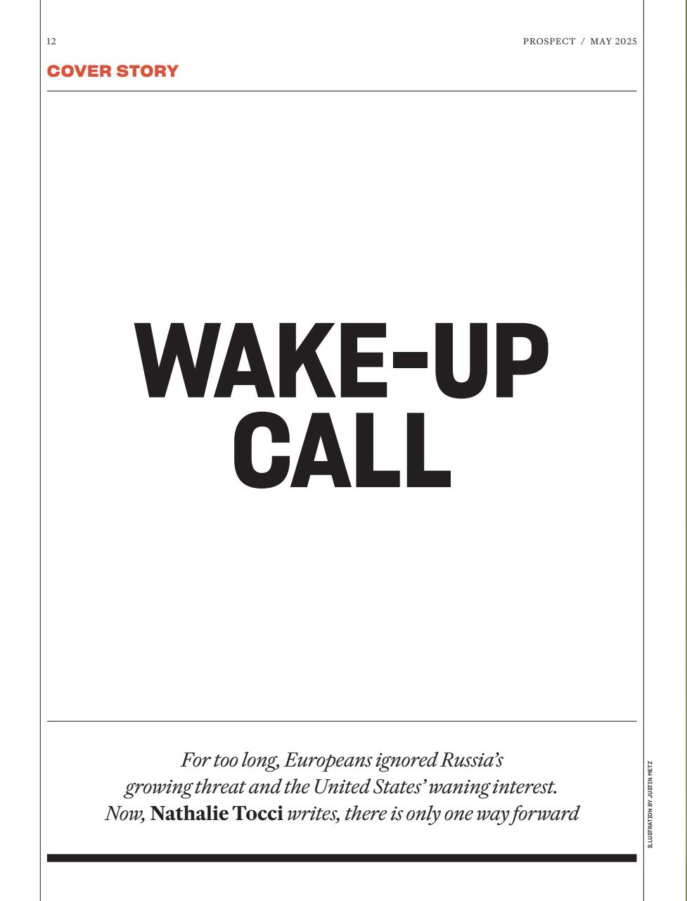 Prospect Magazine Preview Pages