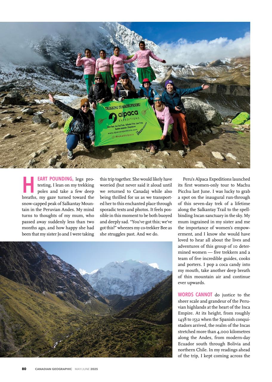 Canadian Geographic Preview Pages