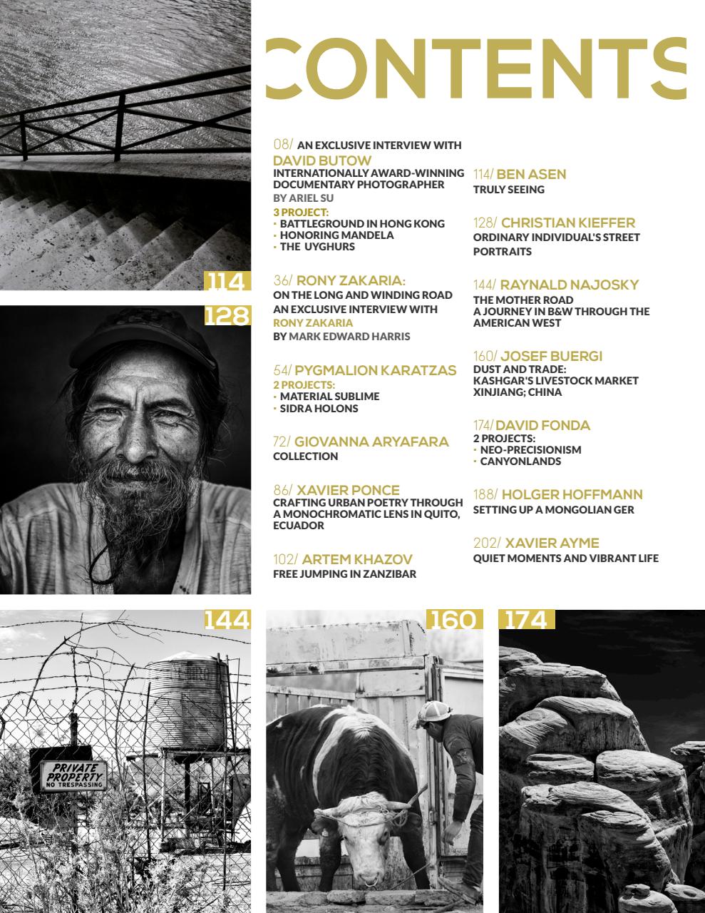 Lens Magazine Preview Pages