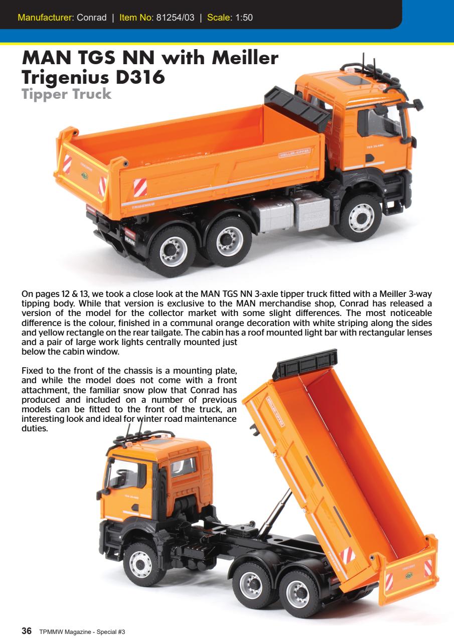 Truck, Plant & Machinery Model World Preview Pages