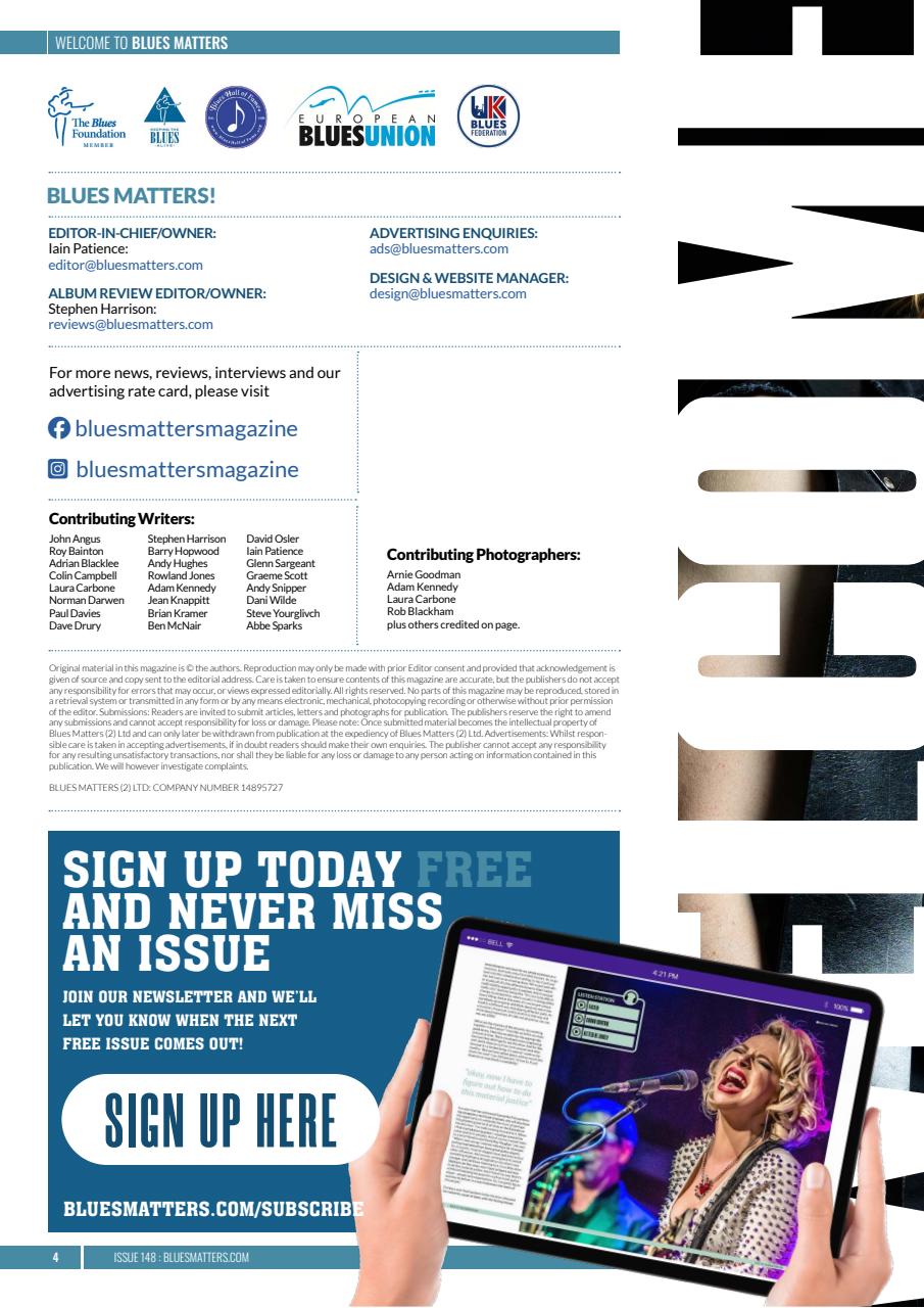 Blues Matters! Preview Pages