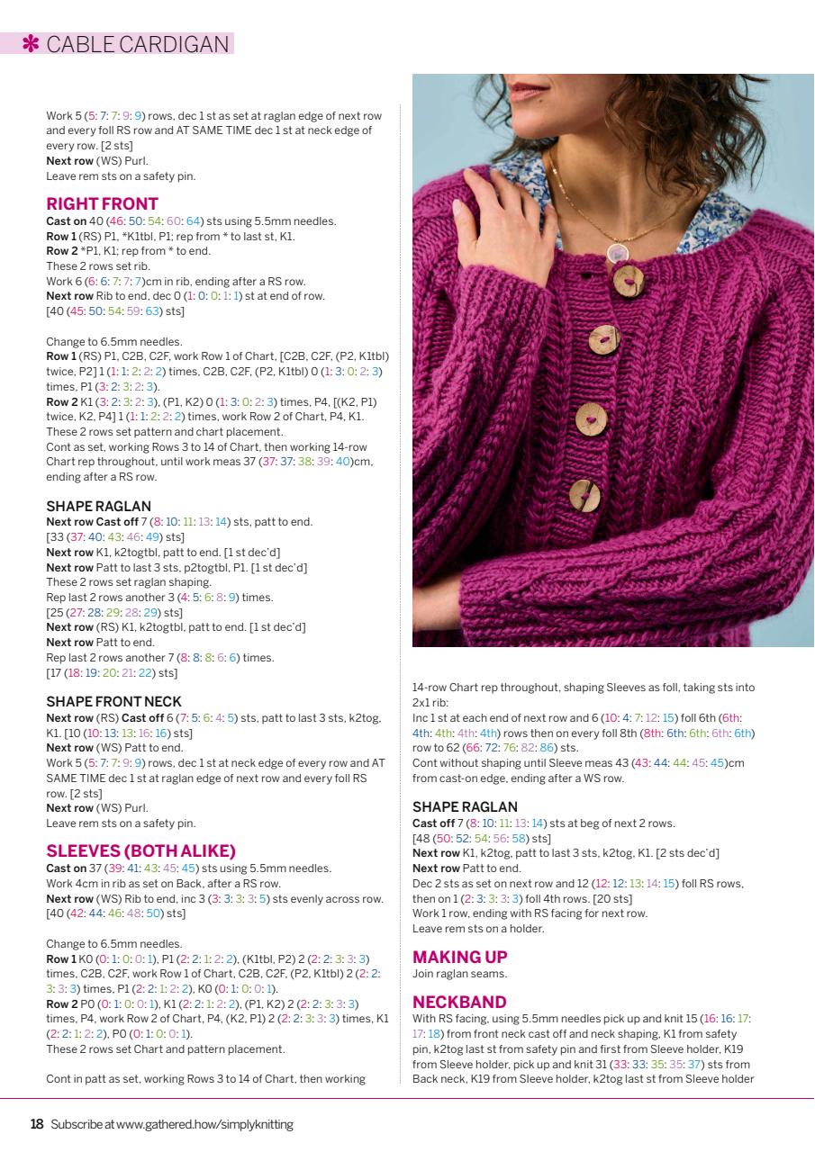 Simply Knitting Preview Pages