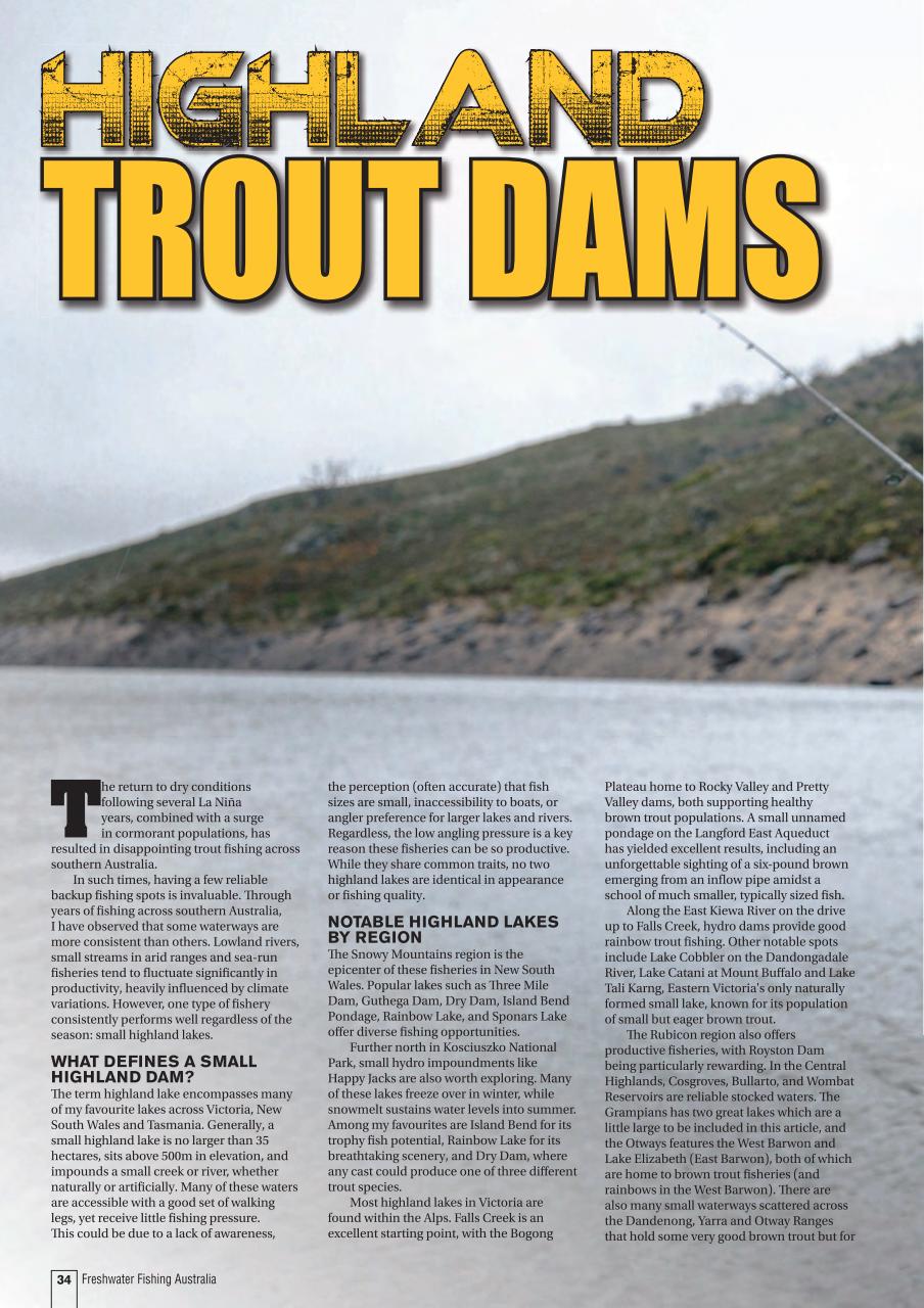 Freshwater Fishing Australia Preview Pages
