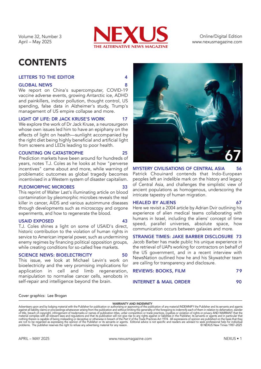 Nexus Magazine Preview Pages