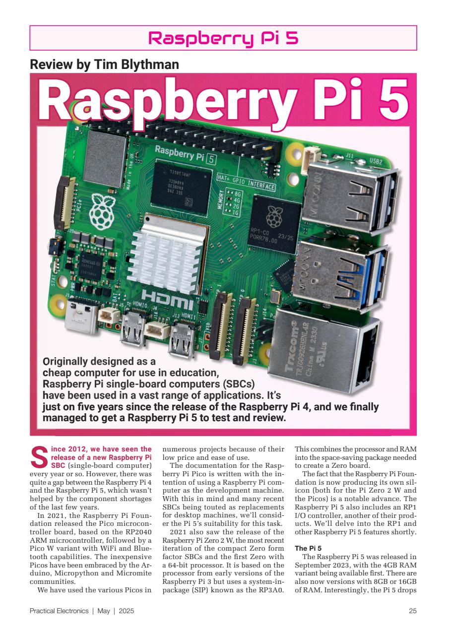 Practical Electronics Preview Pages