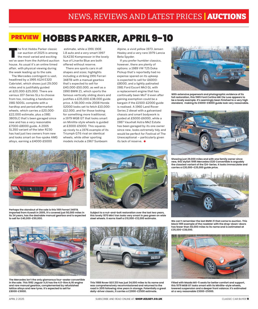 Classic Car Buyer Preview Pages
