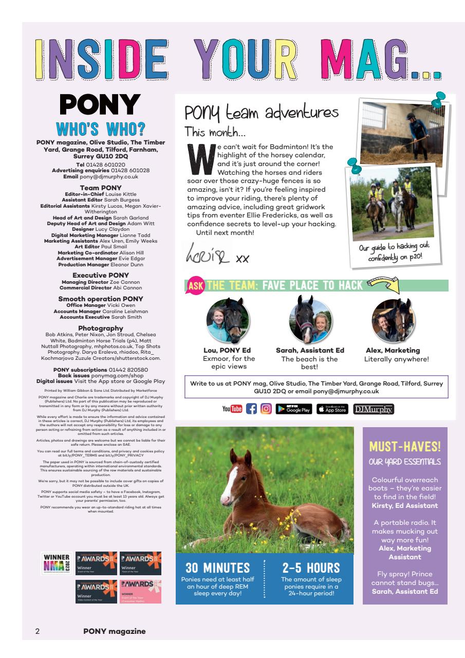 Pony Magazine Preview Pages