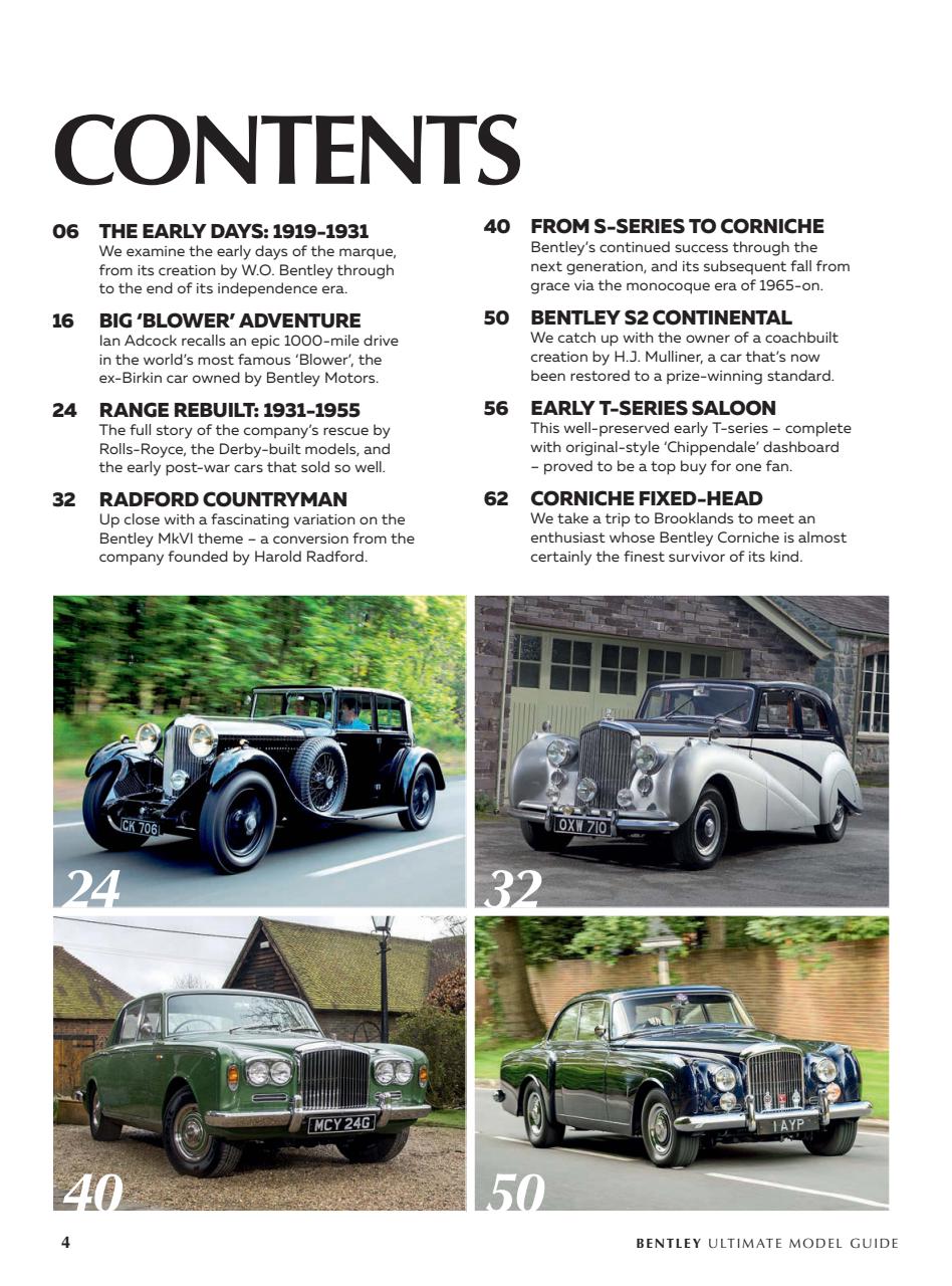 Rolls-Royce & Bentley Driver Preview Pages