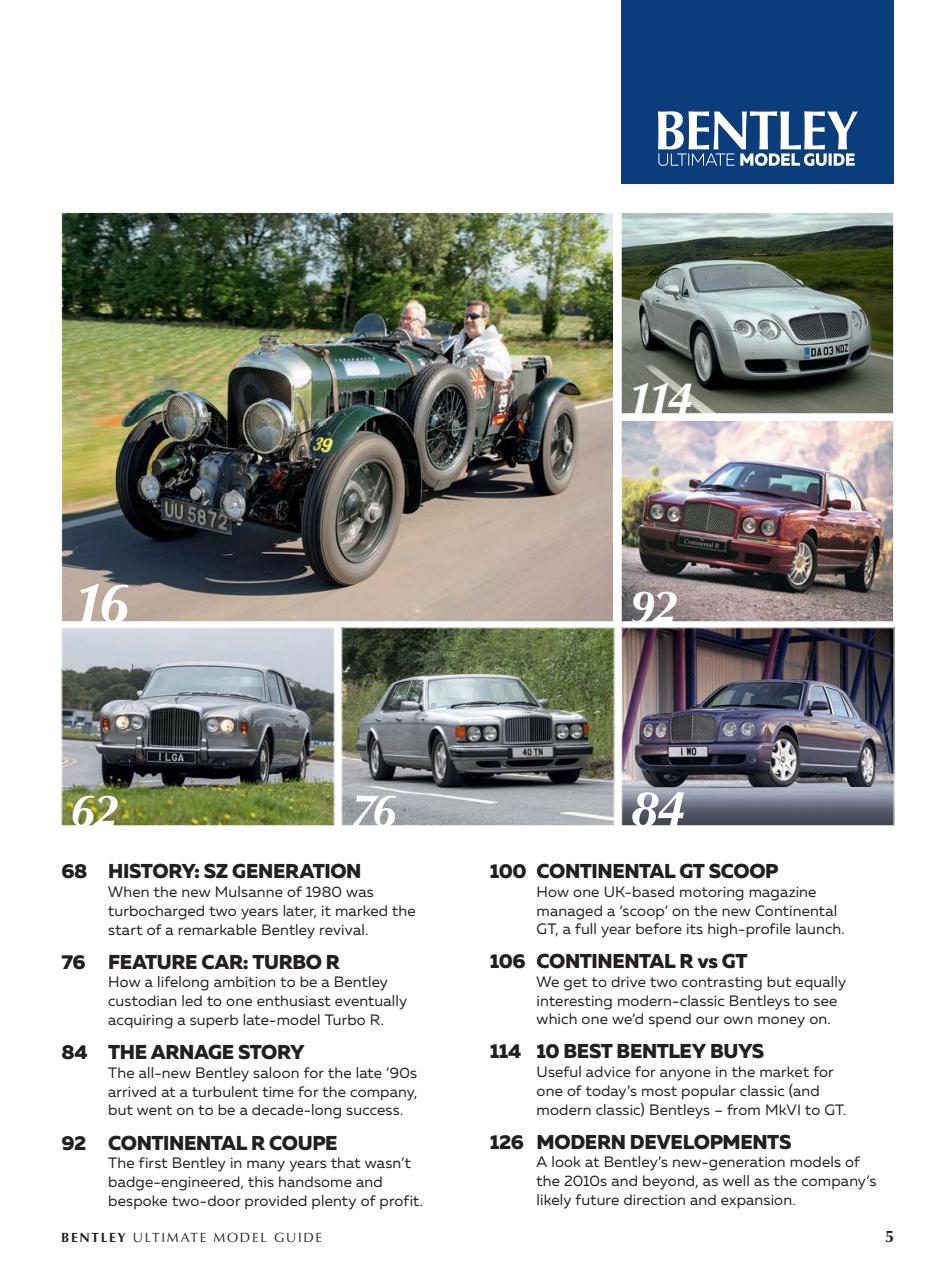 Rolls-Royce & Bentley Driver Preview Pages