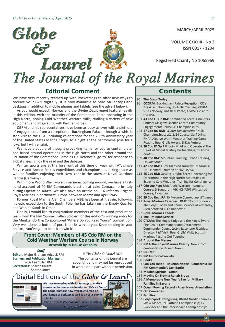 Globe & Laurel Preview Pages