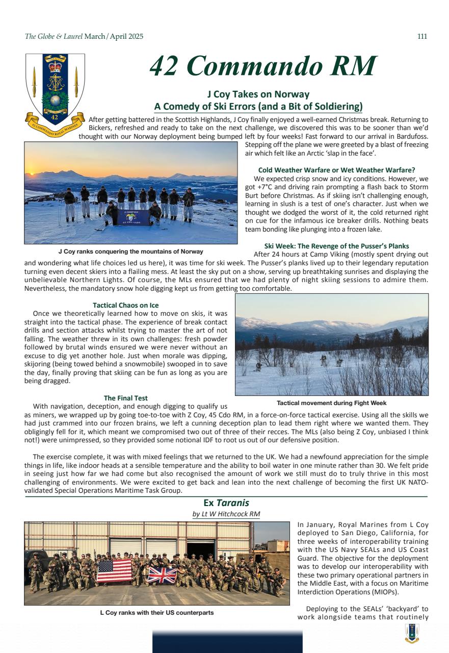 Globe & Laurel Preview Pages