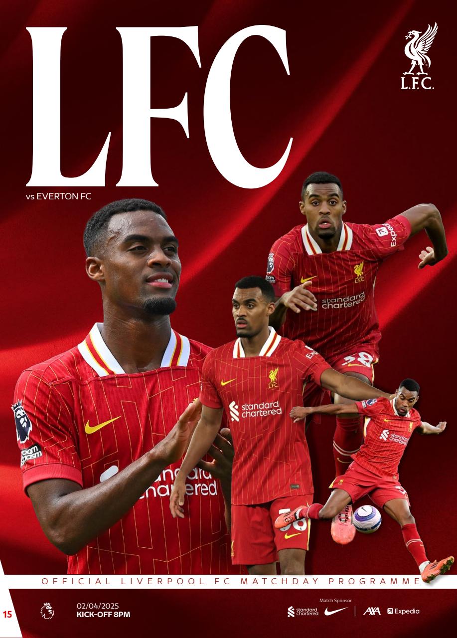 Liverpool FC Programmes Preview Pages