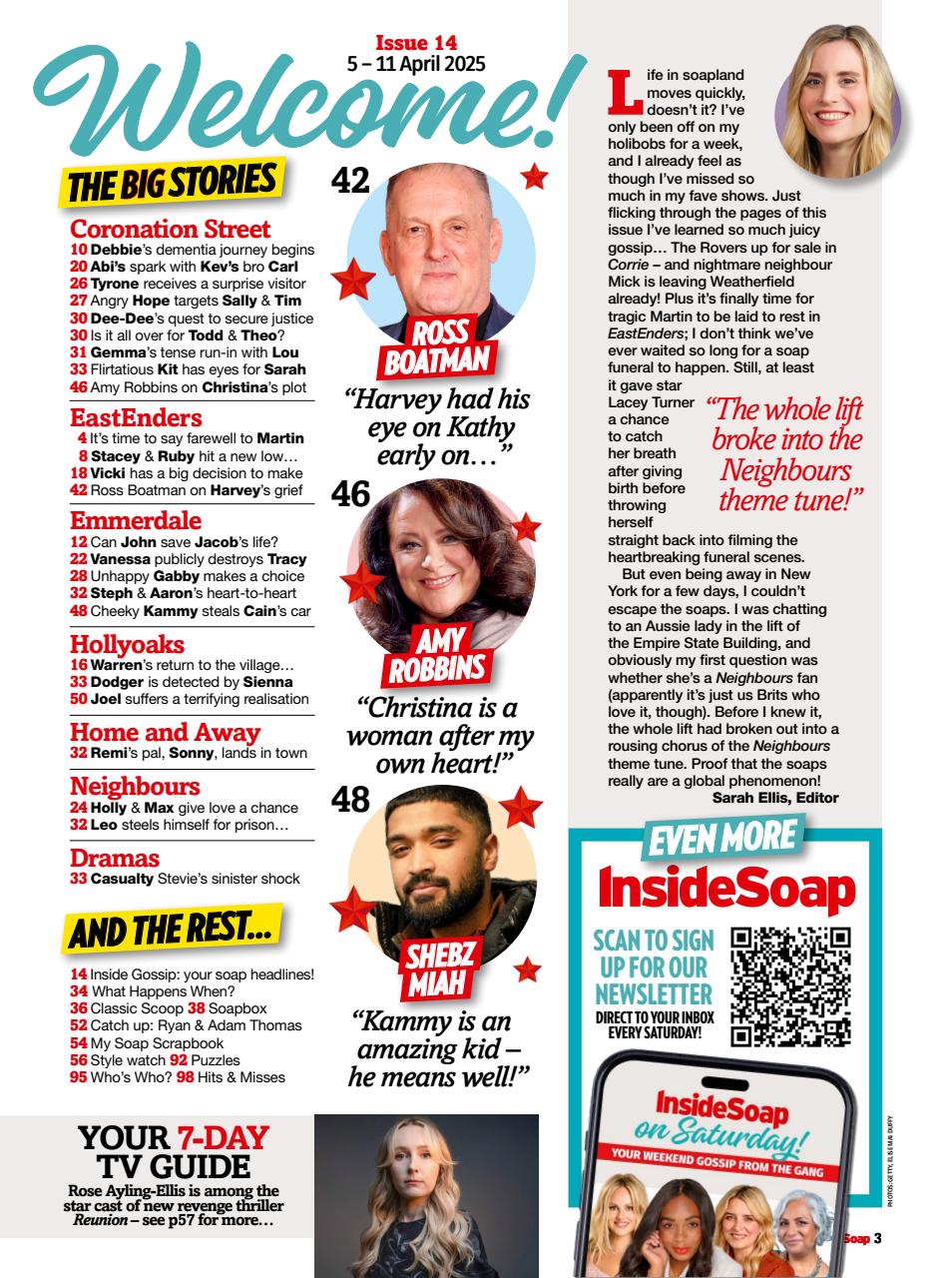 Inside Soap Preview Pages